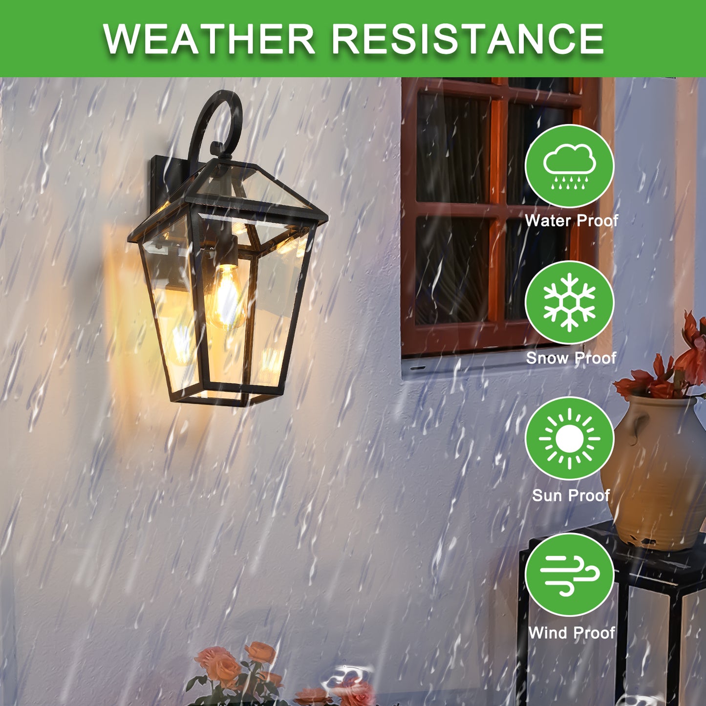 Modern Outdoor Waterproof Wall Lamp-DG2042
