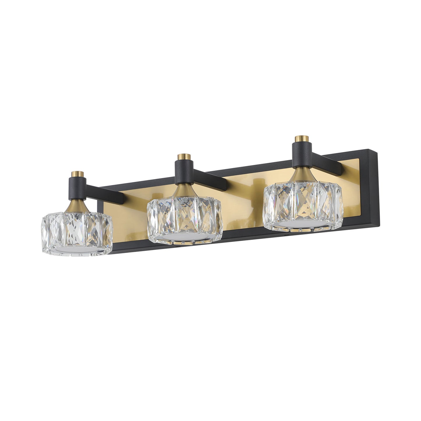 LED 3-Light Modern Crystal Bathroom -DG2022