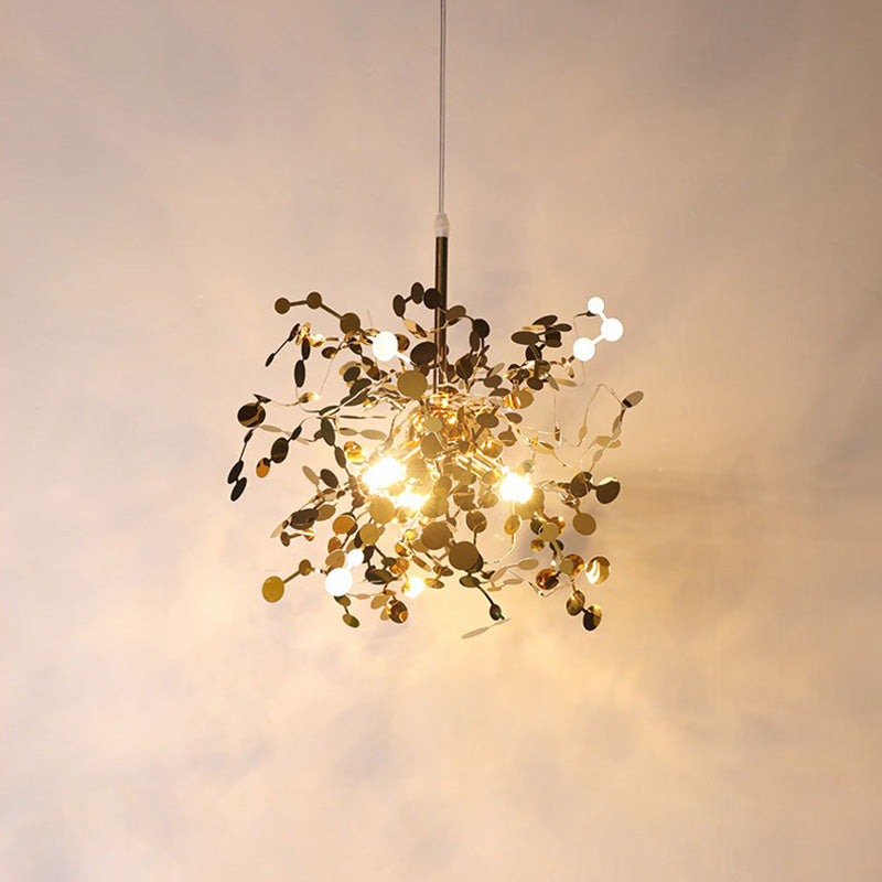Diff Argent/Gold Cloud Multi Pendant Chandelier-DF2042