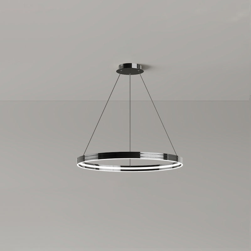 Diff Black Circular Led Chandelier-DF2297