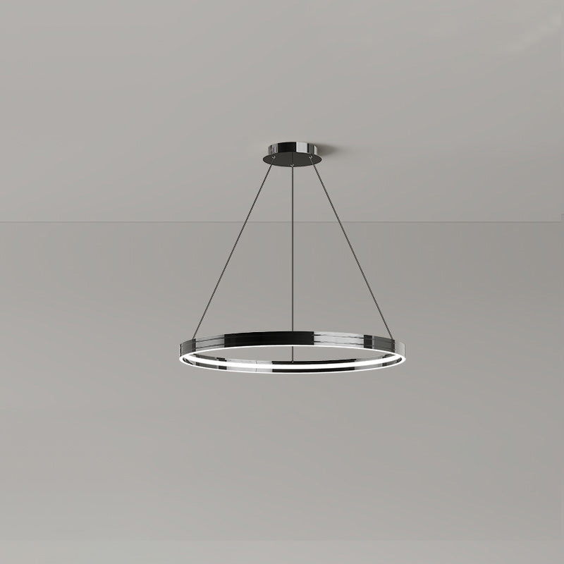 Diff Black Circular Led Chandelier-DF2297
