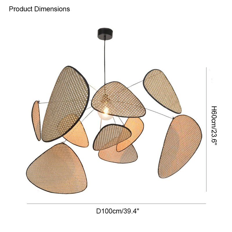 Diff Rattan Pendant Light-DF2074