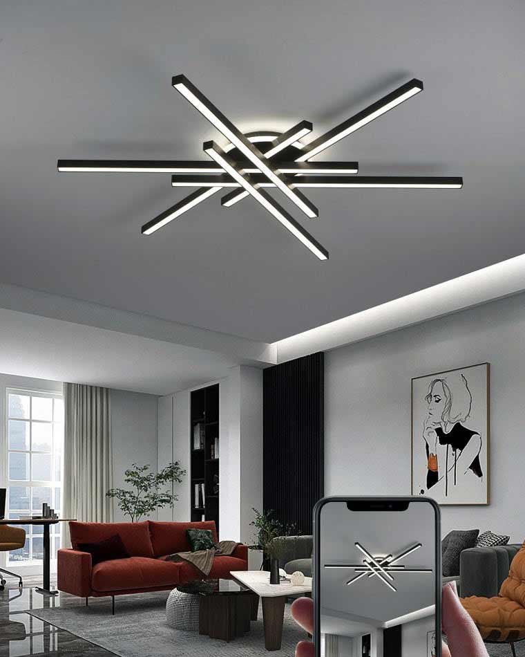 Diff Integrated Led Flush Mount Ceiling Light-DF1008