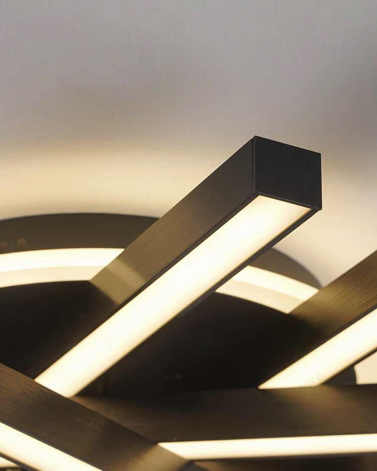 Diff Integrated Led Flush Mount Ceiling Light-DF1008
