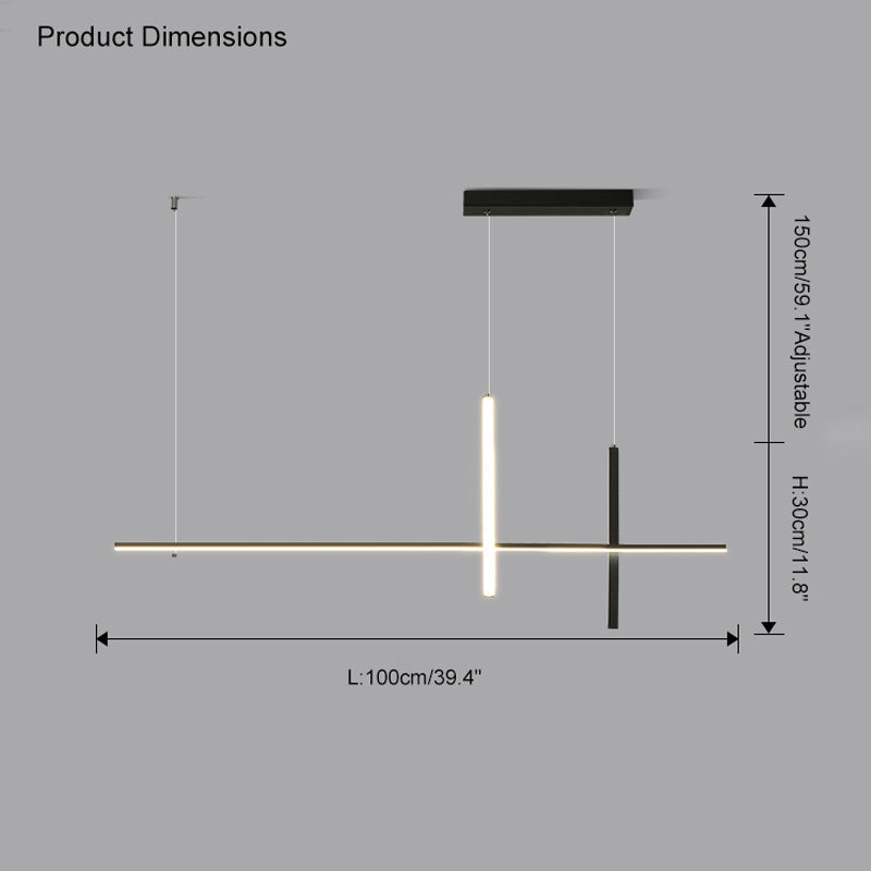 Diff Unique Linear Pendant Light-DF2020