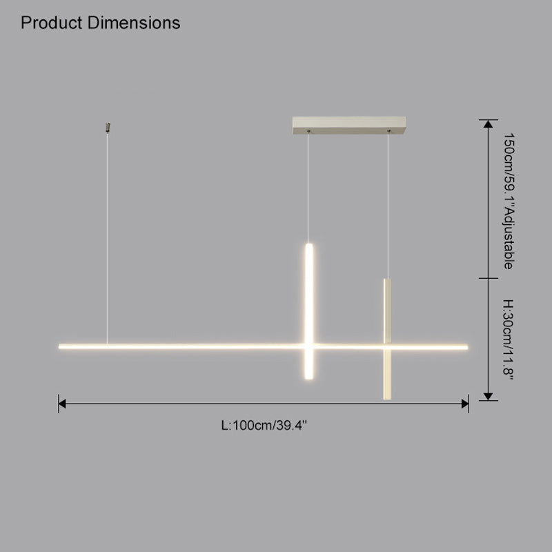 Diff Unique Linear Pendant Light-DF2020