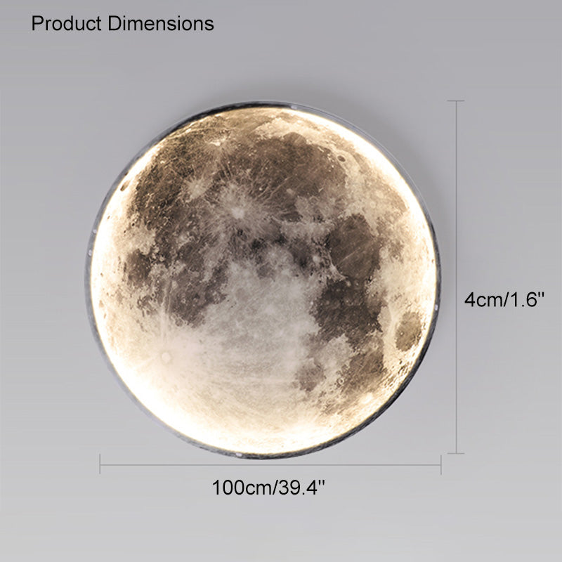 Diff Moon/Earth Round Wall Sconce-DF6102