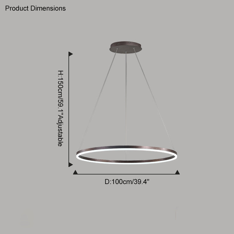 Diff Ring Pendant Light-DF2030