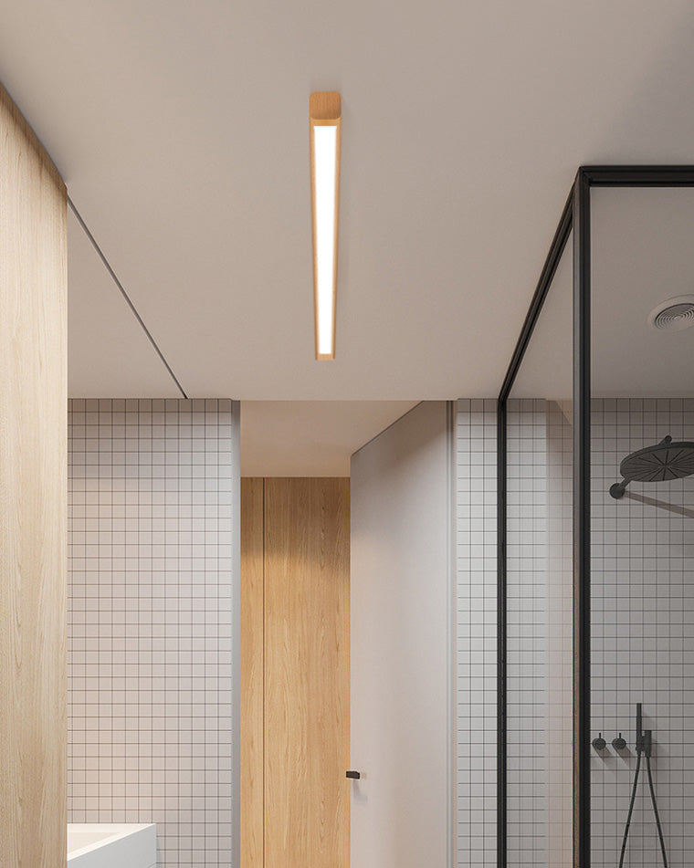 Diff Long Linear Wood Ceiling Light-DF1012