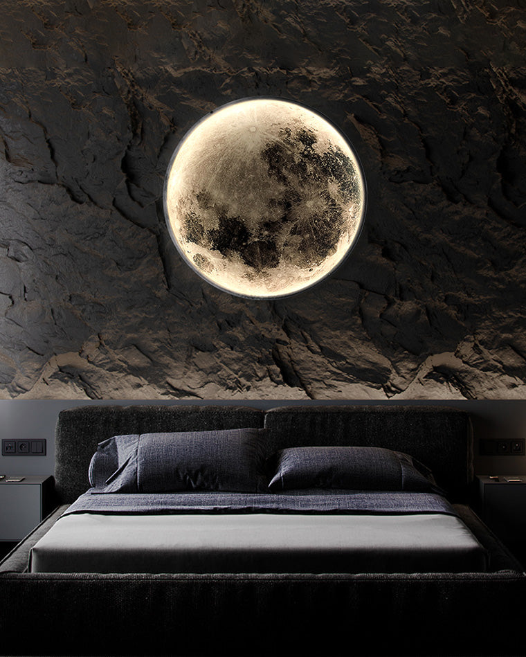 Diff Moon/Earth Round Wall Sconce-DF6102