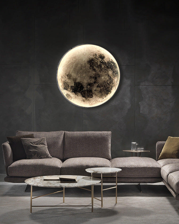Diff Moon/Earth Round Wall Sconce-DF6102