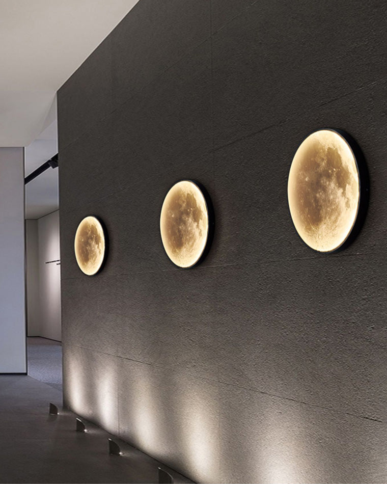 Diff Moon/Earth Round Wall Sconce-DF6102