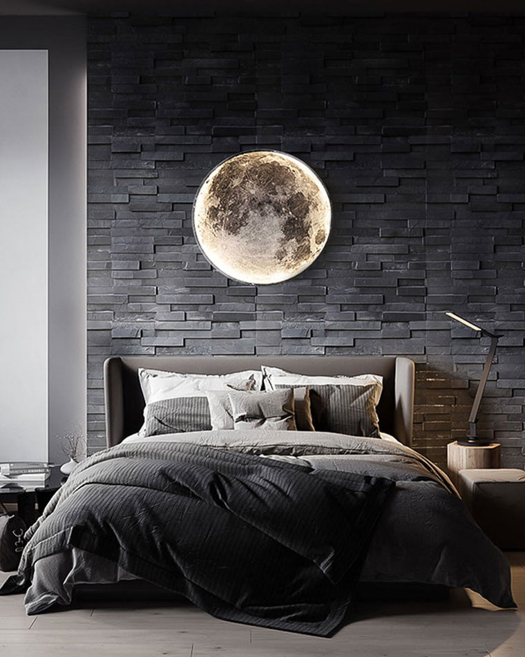 Diff Moon/Earth Round Wall Sconce-DF6102