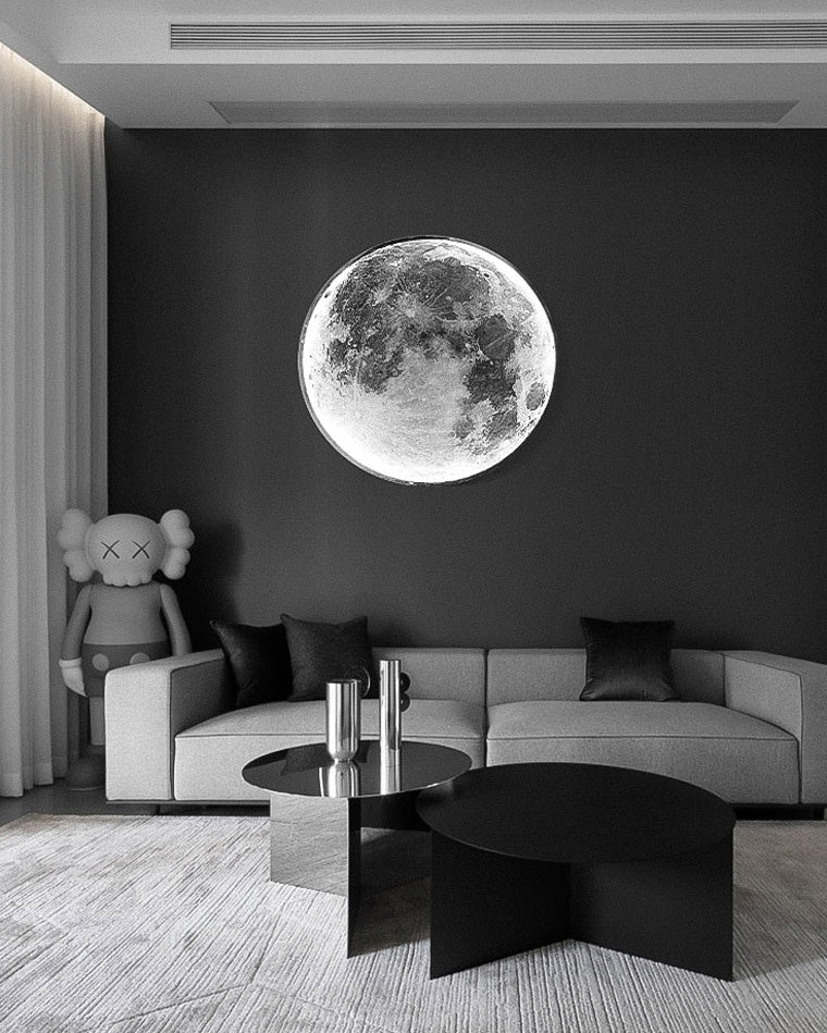 Diff Moon/Earth Round Wall Sconce-DF6102