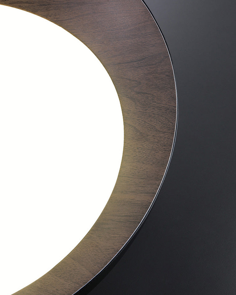 Diff Wood Grain Asymmetrical Flush Mount Ceiling Light-DF1016