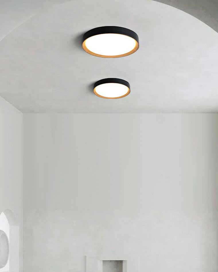 Diff Oak Grain Round Ceiling Light-DF1017
