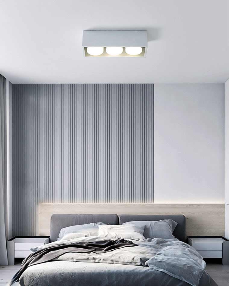 Diff Square Flush Mount Ceiling Light-DF1023