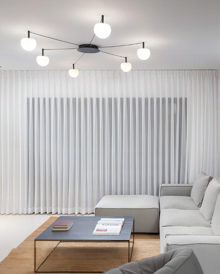 Diff Custom Frosted Glass Globe Ceiling Light-DF1029