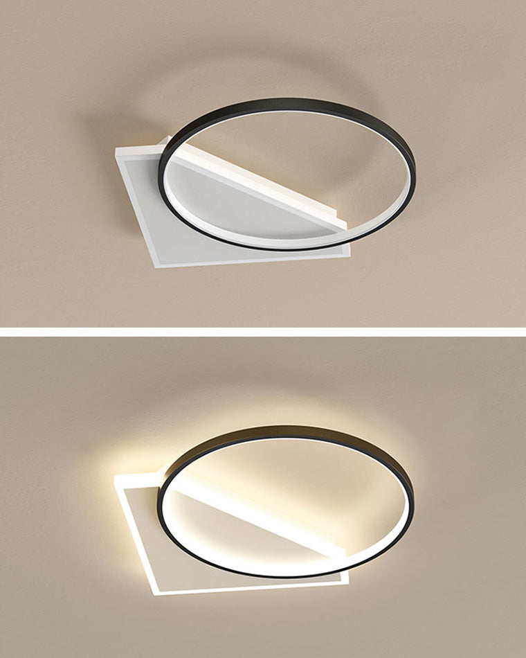Diff Geometric Flat Ceiling Light-DF1031