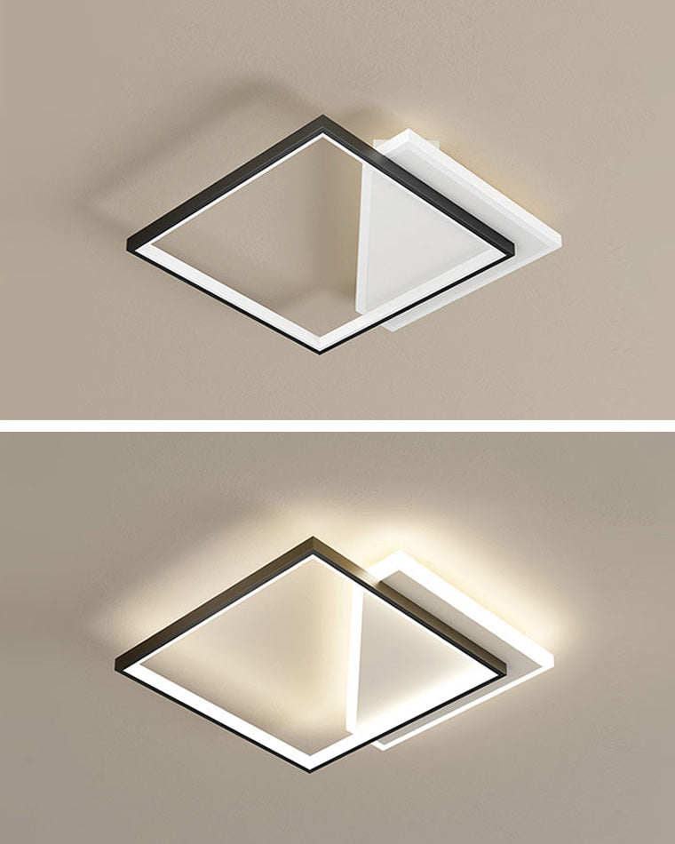 Diff Geometric Flat Ceiling Light-DF1031