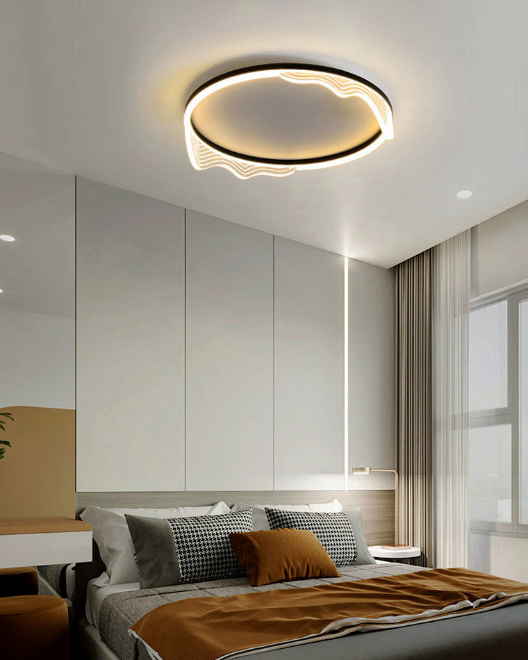 Diff Wavy Round Integrated Led Ceiling Light-DF1035