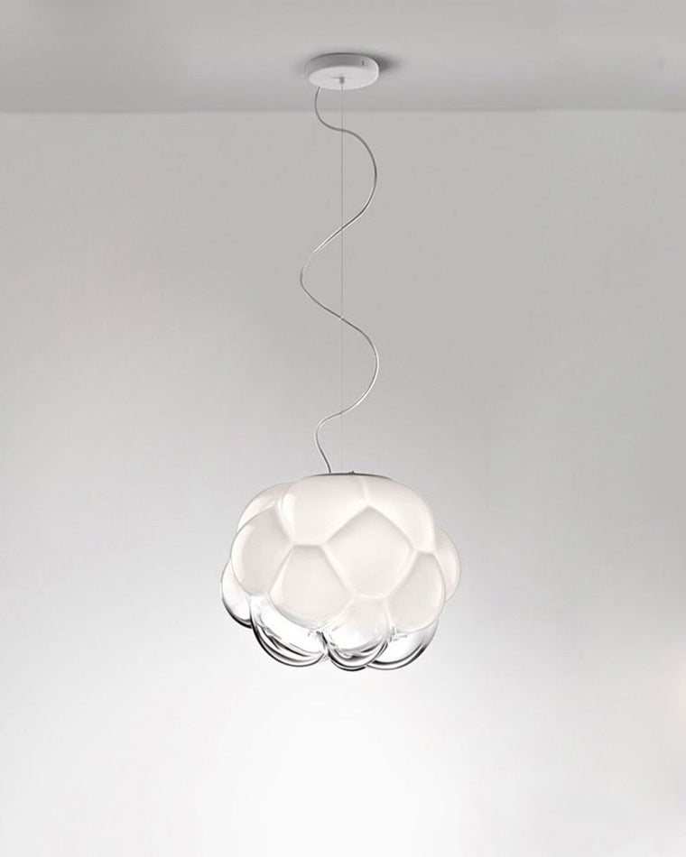 Diff Cloud Milk Blown Glass Ceiling Light-DF1036