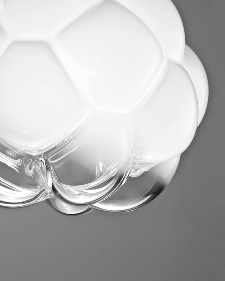Diff Cloud Milk Blown Glass Ceiling Light-DF1036