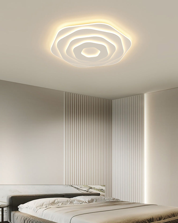 Diff Hexagon Flush Mount Ceiling Light-DF1041