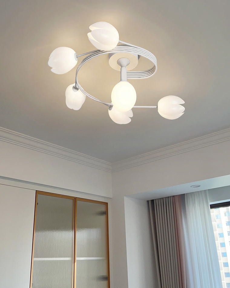 Diff Fancy Magnolia Flower Ceiling Light-DF1045