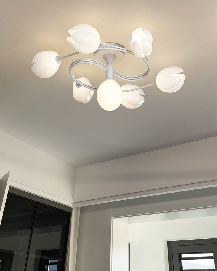 Diff Fancy Magnolia Flower Ceiling Light-DF1045