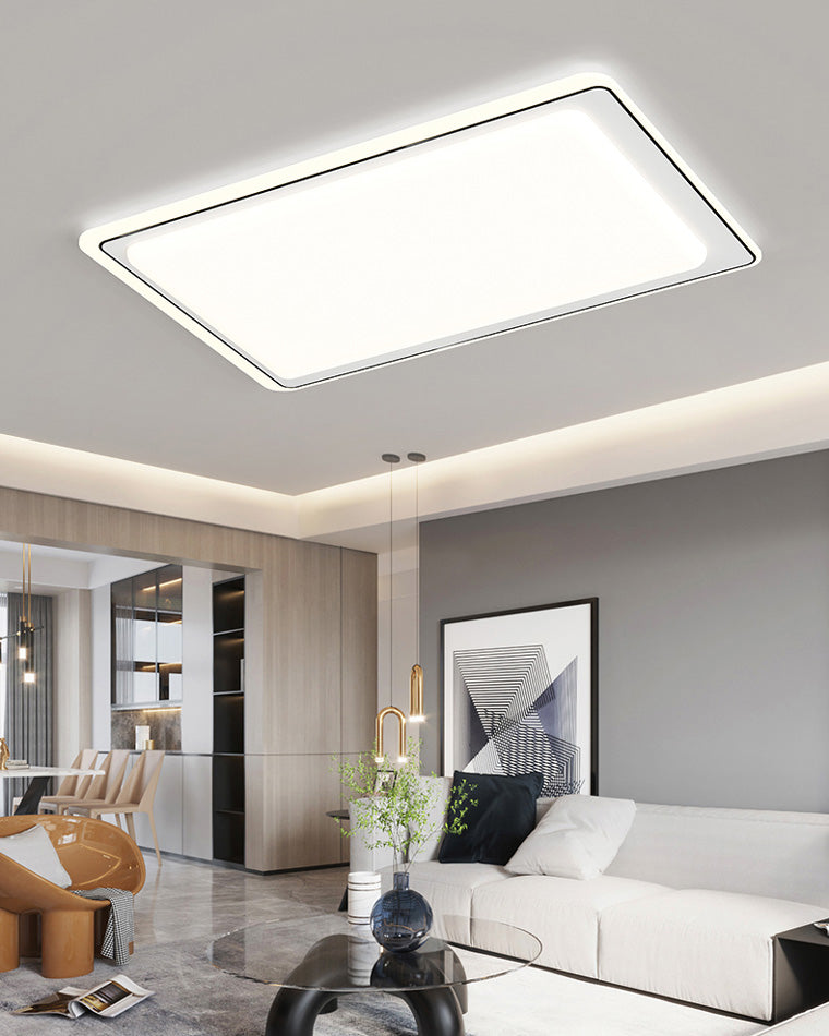 Diff Geometric Flat Flush Mount Ceiling Light-DF1054