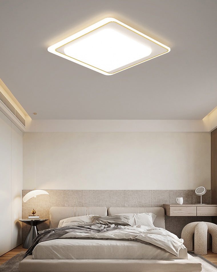 Diff Geometric Flat Flush Mount Ceiling Light-DF1054