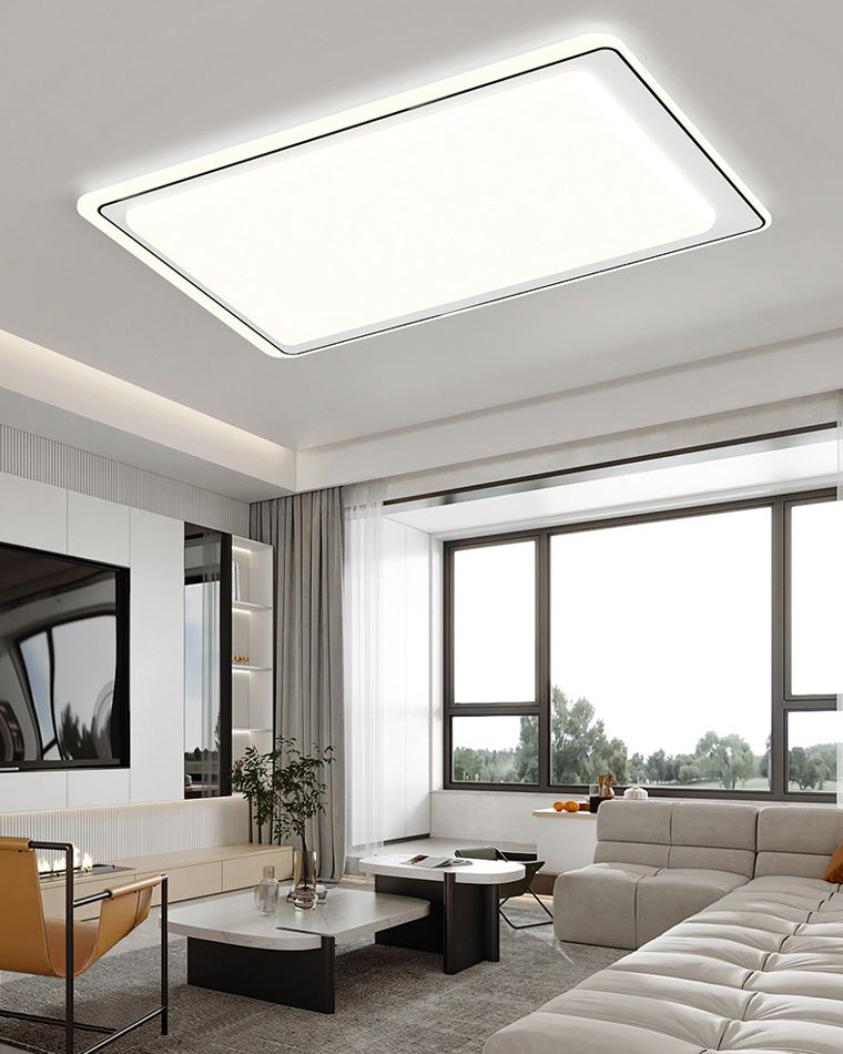 Diff Geometric Flat Flush Mount Ceiling Light-DF1054