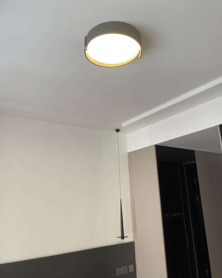 Diff Round Asymmetrical Flush Mount Ceiling Light-DF1060