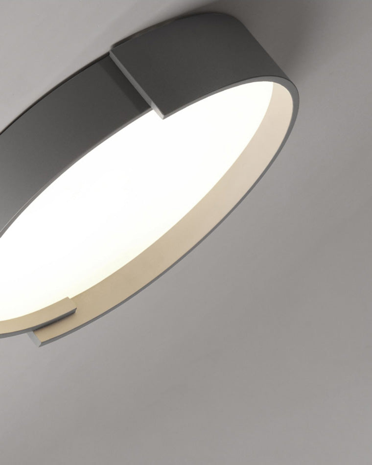 Diff Round Asymmetrical Flush Mount Ceiling Light-DF1060