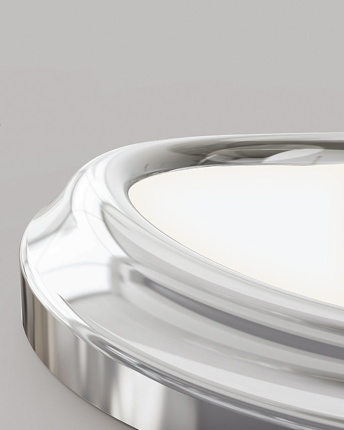 Diff Round Chrome Flush Mount Ceiling Light-DF1063