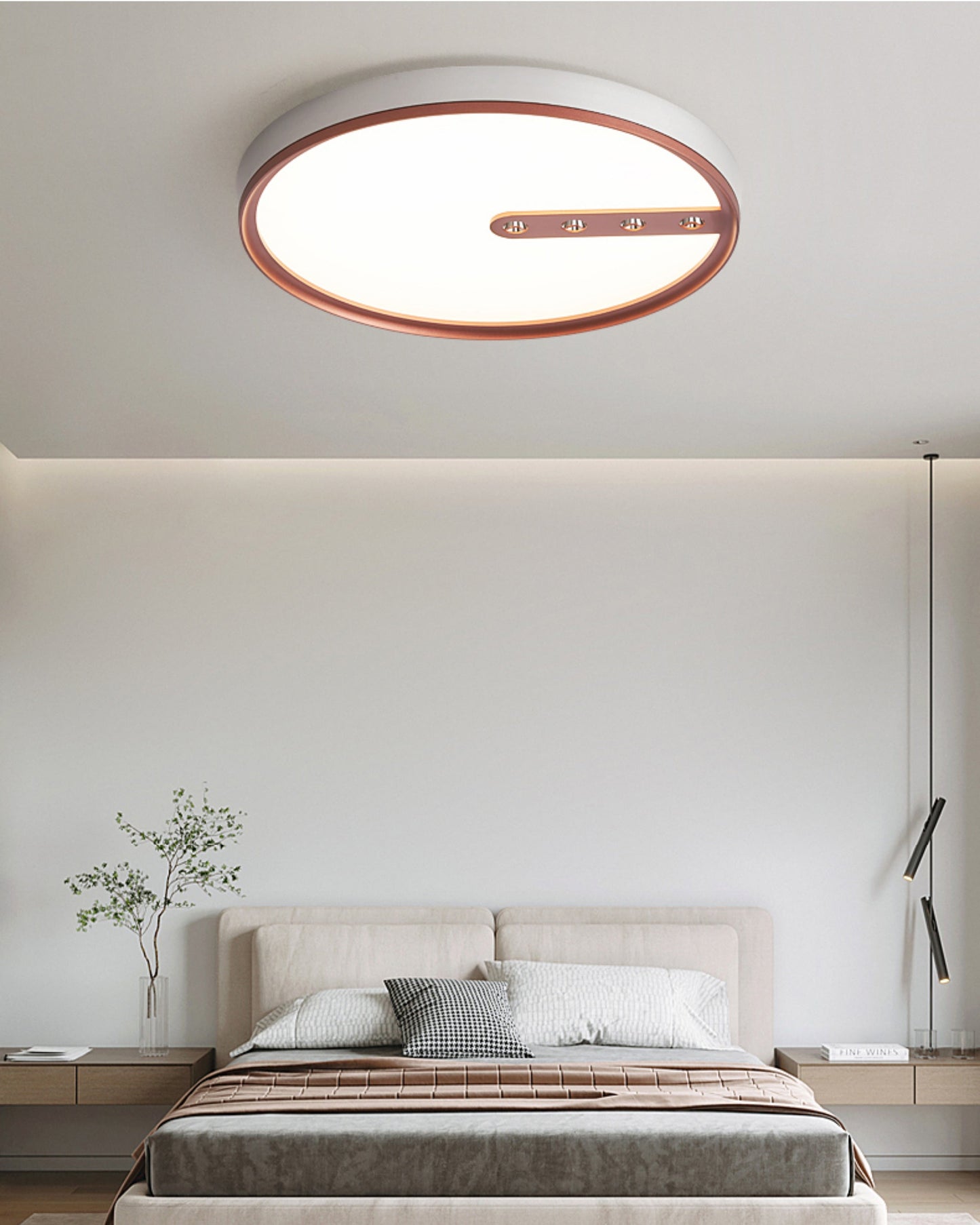 Diff Polo Low Profile Round Ceiling Light-DF1066