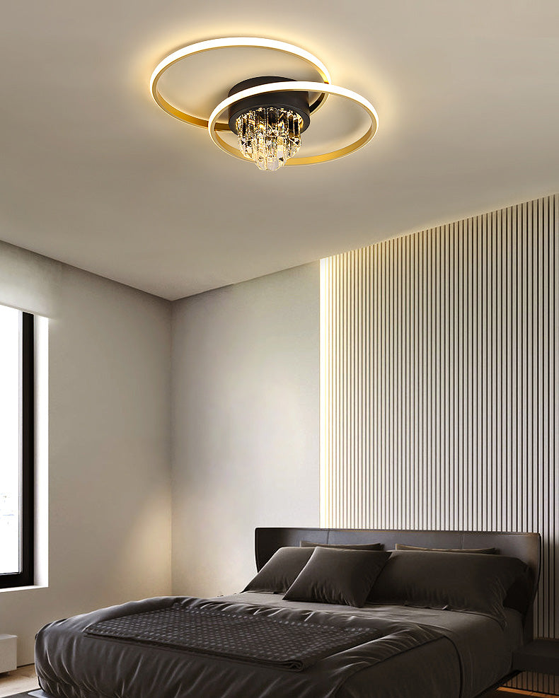 Diff Crystal Geometric LED Ceiling Light-DF1069