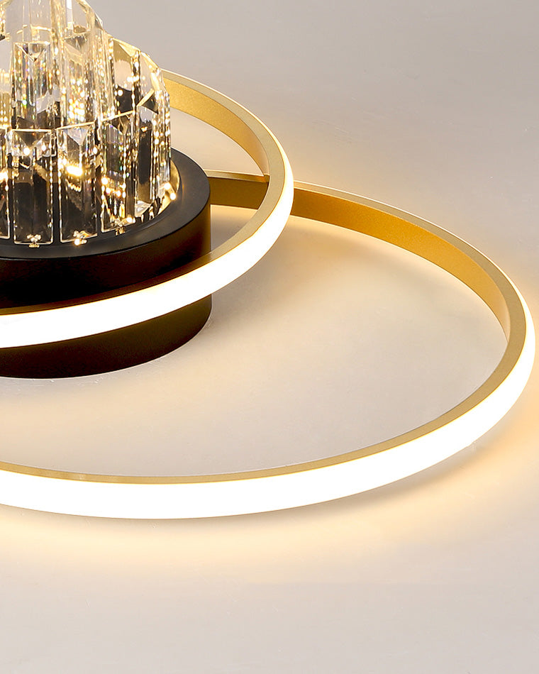 Diff Crystal Geometric LED Ceiling Light-DF1069