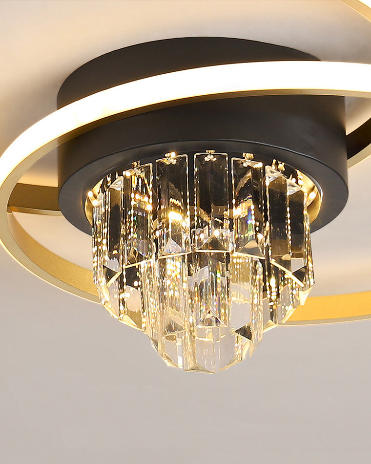 Diff Crystal Geometric LED Ceiling Light-DF1069