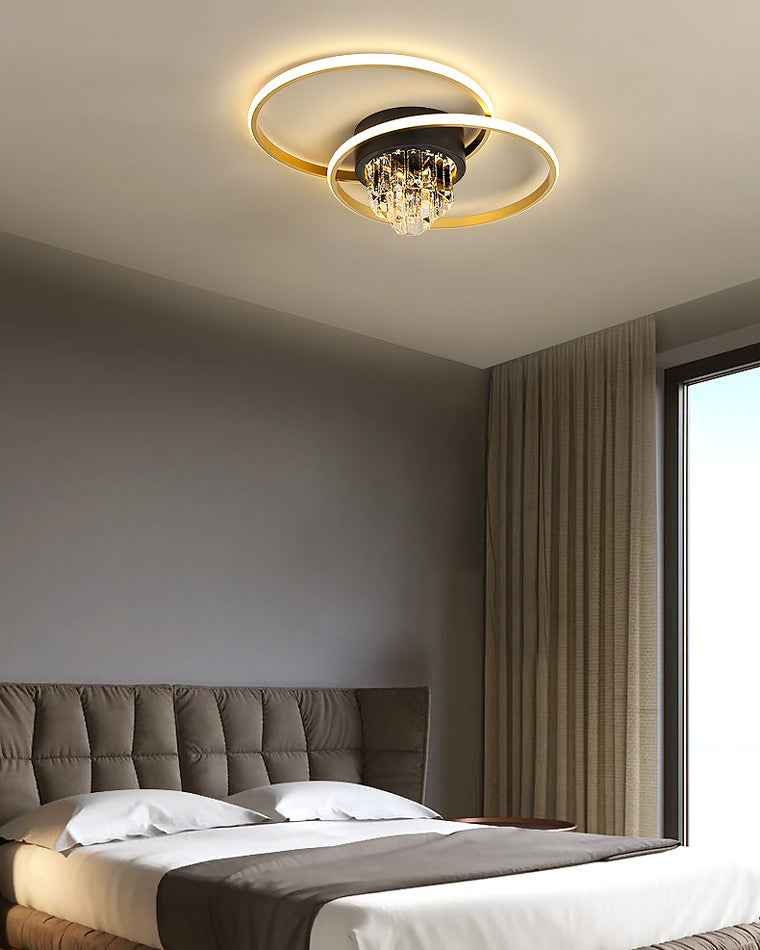 Diff Crystal Geometric LED Ceiling Light-DF1069