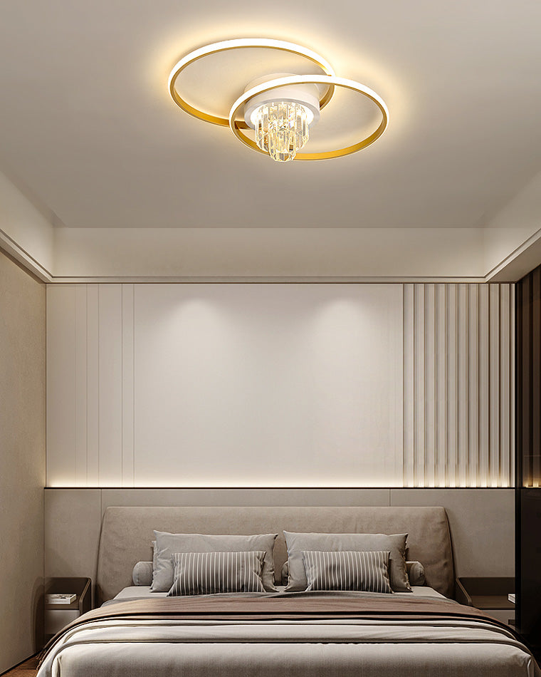 Diff Crystal Geometric LED Ceiling Light-DF1069
