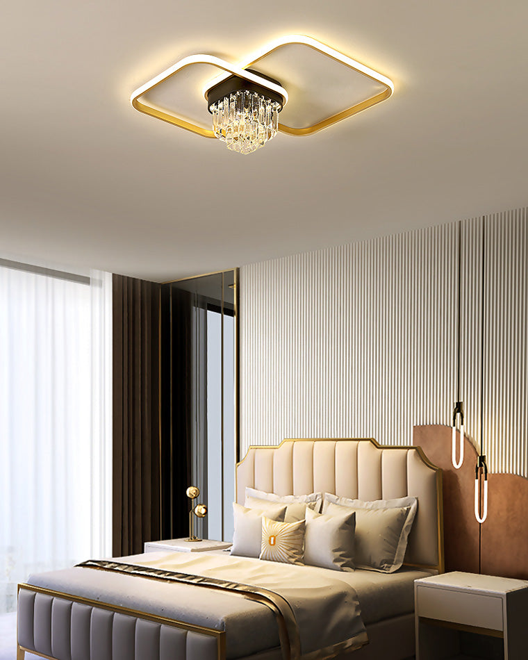 Diff Crystal Geometric LED Ceiling Light-DF1069