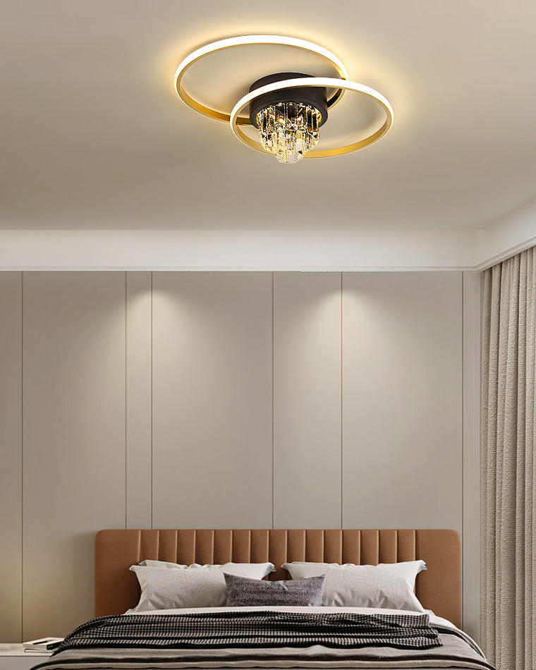 Diff Crystal Geometric LED Ceiling Light-DF1069