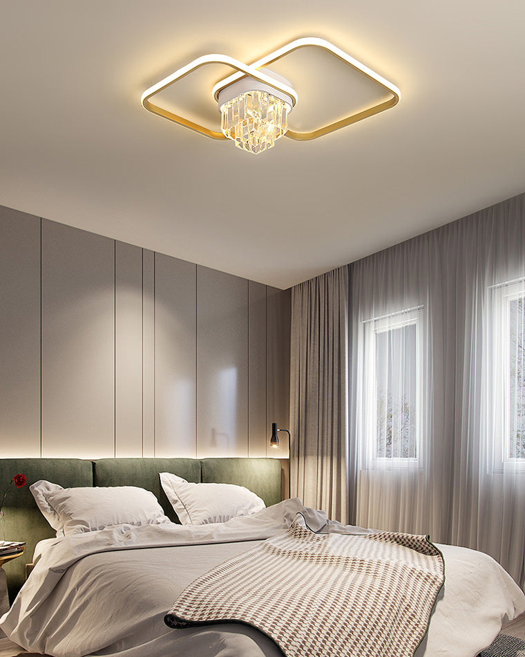 Diff Crystal Geometric LED Ceiling Light-DF1069