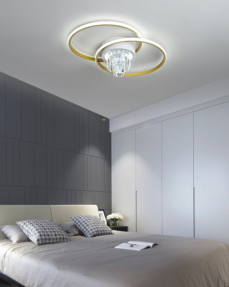 Diff Crystal Geometric LED Ceiling Light-DF1069