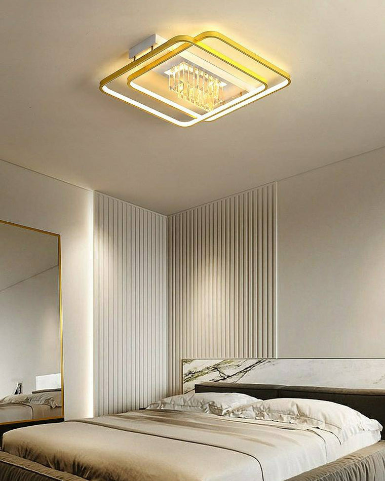 Diff Crystal Square/Circular LED Ceiling Light-DF1071