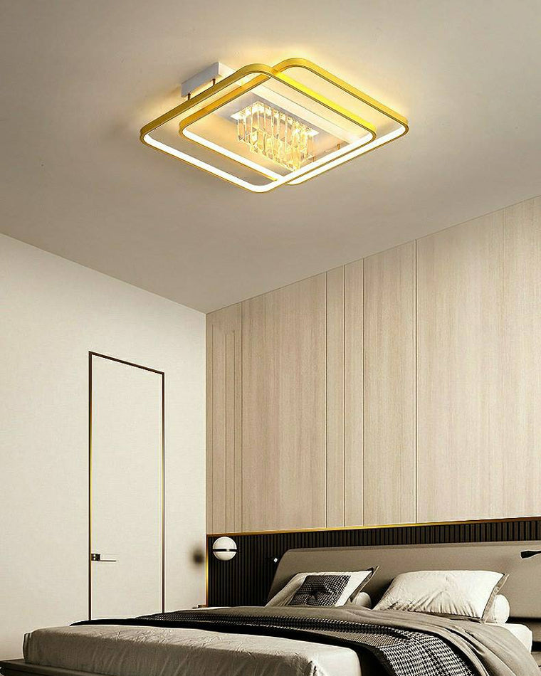 Diff Crystal Square/Circular LED Ceiling Light-DF1071