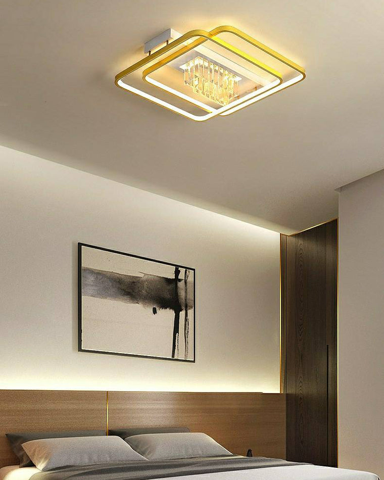 Diff Crystal Square/Circular LED Ceiling Light-DF1071