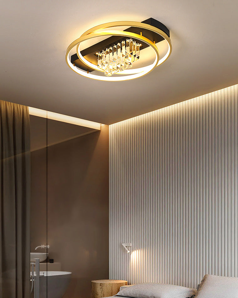 Diff Crystal Square/Circular LED Ceiling Light-DF1071